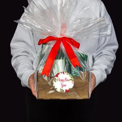 eJOYA Yeni Yıla Özel Kupa & Bardak Altlığı & Kişiye Özel Fotoğraflı Akrilik Çerçeve & Mum & Ahşap Hediye Sepeti 114460