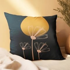 eJOYA Çiçek Tasarımlı 4'lü Yastık İçi Ve Kırlent Kılıfı 45cm 113757