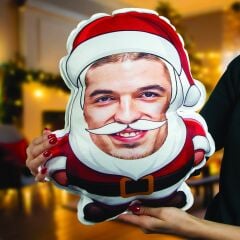 eJOYA Kişiye Özel Fotoğraflı Yeni Yıl Peluş Yastık Seti 116226