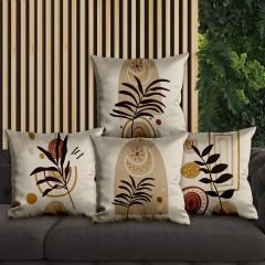 eJOYA Modern Tasarımlı 4'lü Yastık İçi Ve Kırlent Kılıfı 45cm 113763
