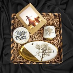 eJOYA Kişiye Özel Fotoğraflı Türk Kahvesi Fincanı Mum ve Fotoğraflık Hediye Seti 115990