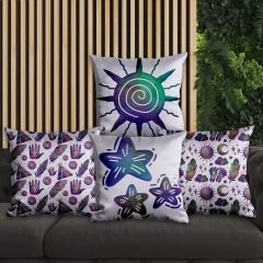 eJOYA Modern Tasarımlı 4'lü Yastık İçi Ve Kırlent Kılıfı 45cm 113766