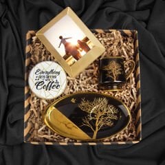 eJOYA Kişiye Özel Fotoğraflı Türk Kahvesi Fincanı Mum ve Fotoğraflık Hediye Seti 115991