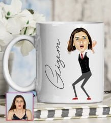 eJOYA Kişiye Özel Karikatür Tasarım Kupa Bardak 95767