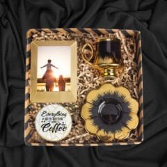 eJOYA Kişiye Özel Fotoğraflı Türk Kahvesi Fincanı Mum ve Fotoğraflık Hediye Seti 115992