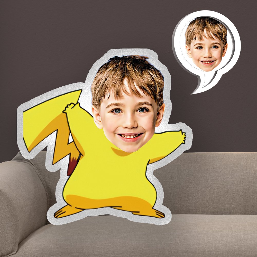 eJOYA Kişiye Özel Fotoğraflı Çizgi Karakter Yastık 115242