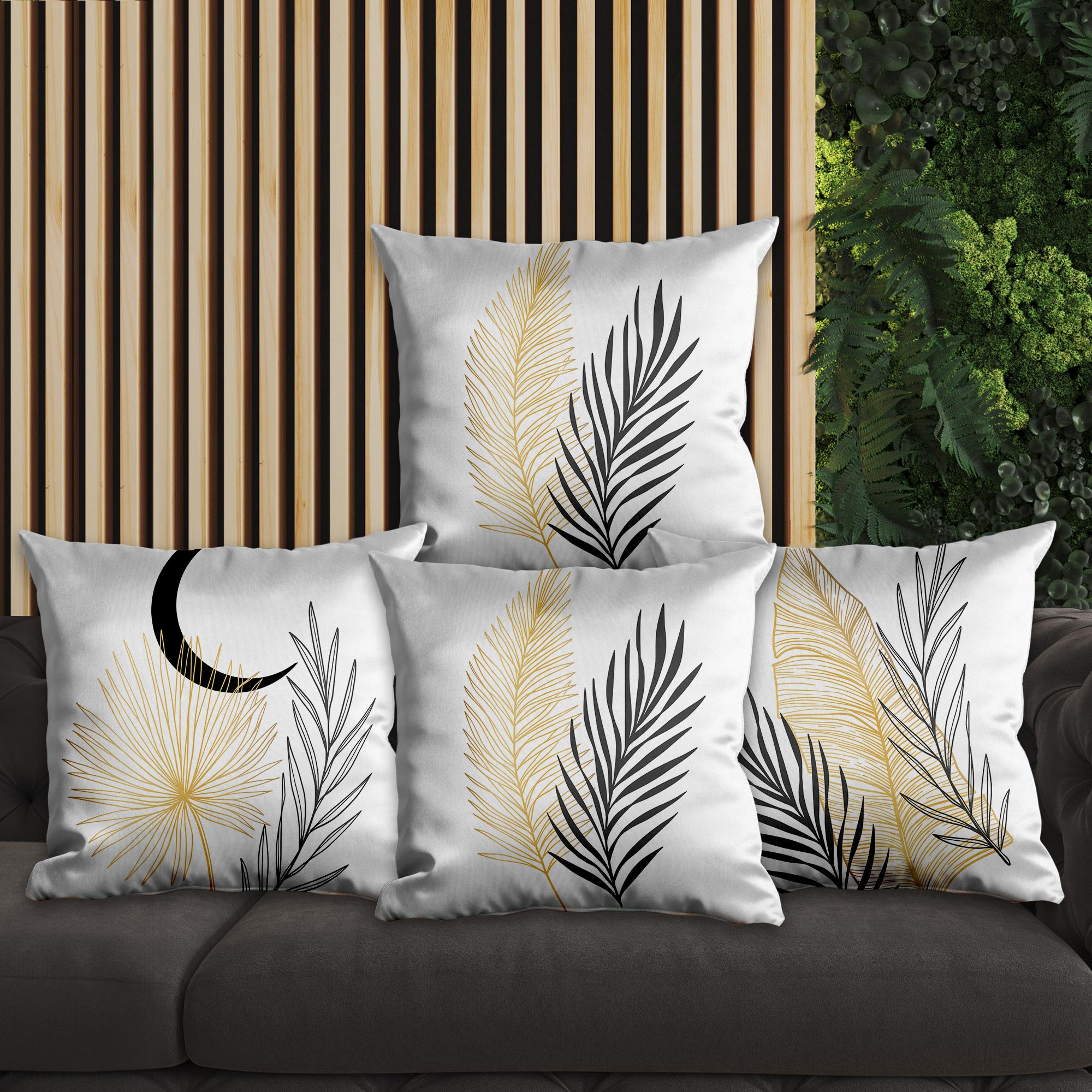 eJOYA Modern Tasarımlı 4'lü Yastık İçi Ve Kırlent Kılıfı 45cm 113769