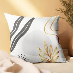 eJOYA Çiçek Tasarımlı 4'lü Yastık İçi Ve Kırlent Kılıfı 45cm 113772