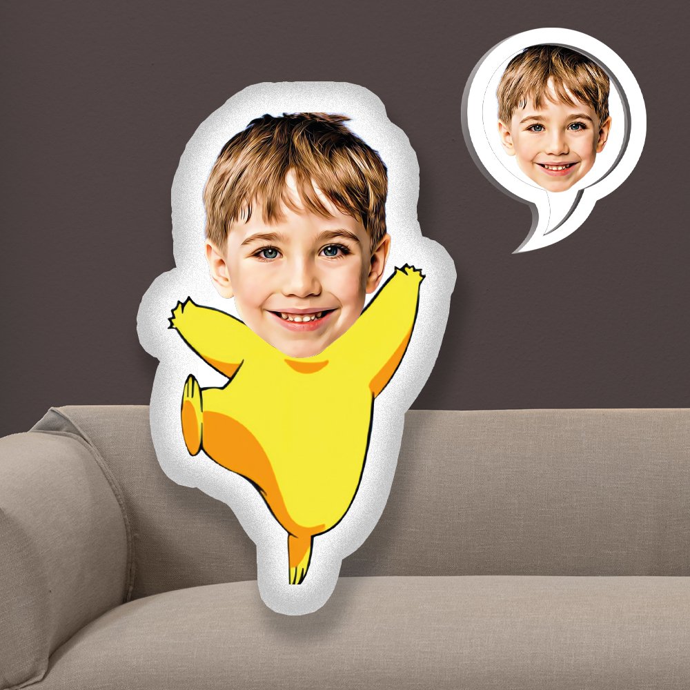 eJOYA Kişiye Özel Fotoğraflı Çizgi Karakter Yastık 115243