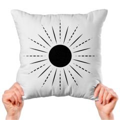 eJOYA Ay Ve Güneş Tasarımlı 4'lü Yastık İçi Ve Kırlent Kılıfı 45cm 113777