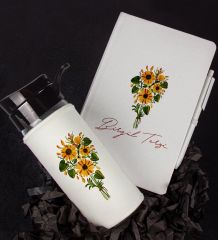 eJOYA Kişiye Özel Tasarım Defter Kalem Ve Matara Hediye Seti 104765