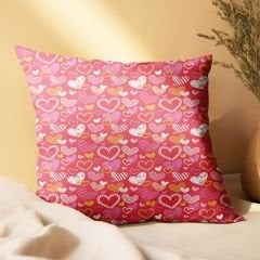 eJOYA Kalp Tasarımlı 4'lü Yastık İçi Ve Kırlent Kılıfı 45cm 113781
