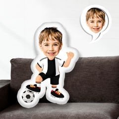 eJOYA Kişiye Özel Fotoğraflı Futbolcu Yastık 115495