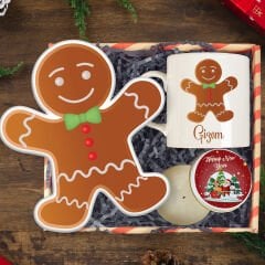 eJOYA Kişiye Özel Kupa Bardak & Yeni Yıl Kurabiyesi Yastık & Yılbaşı Mumu Yeni Yıl Hediye Kutusu 116239