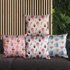 eJOYA Modern Tasarımlı 4'lü Yastık İçi Ve Kırlent Kılıfı 45cm 113784