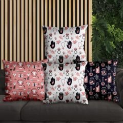 eJOYA Modern Tasarımlı 4'lü Yastık İçi Ve Kırlent Kılıfı 45cm 113785