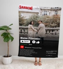 eJOYA Kişiye Özel Netlfix Tasarım TV Battaniyesi 116244