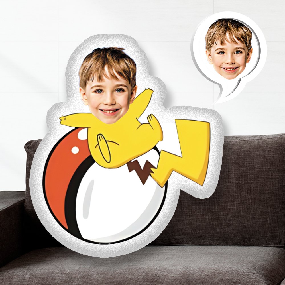 eJOYA Kişiye Özel Fotoğraflı Pokemon Yastık 115248
