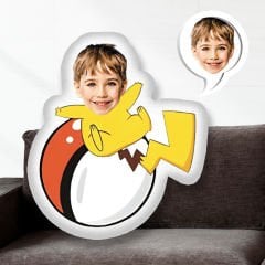 eJOYA Kişiye Özel Fotoğraflı Çizgi Karakter Yastık 115248