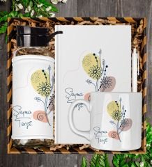 eJOYA Kişiye Özel Tasarım Defter Kalem Matara Ve Kupa Hediye Seti 104781