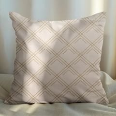 eJOYA Ekose Tasarımlı 4'lü Yastık İçi Ve Kırlent Kılıfı 45cm 113796