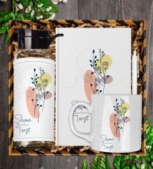 eJOYA Kişiye Özel Tasarım Defter Kalem Matara Ve Kupa Hediye Seti 104782