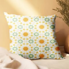 eJOYA Geleneksel Mandala Tasarımlı 4'lü Yastık İçi Ve Kırlent Kılıfı 45cm 113799