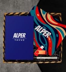 eJOYA Kişiye Özel Defter & Kalem & Mouse Pad & USB Bellek Hediye Kutusu 112955