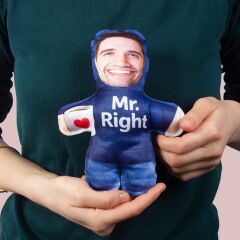 eJOYA  MiniBiz Kim Haklı Kişiye Özel Fotoğraflı İkili Yastık Seti 116248