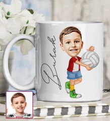 eJOYA Kişiye Özel Karikatür Tasarım Kupa Bardak 95805