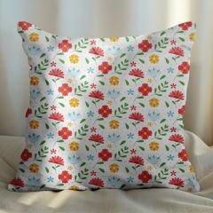 eJOYA Çiçek Tasarımlı 4'lü Yastık İçi Ve Kırlent Kılıfı 45cm 113805