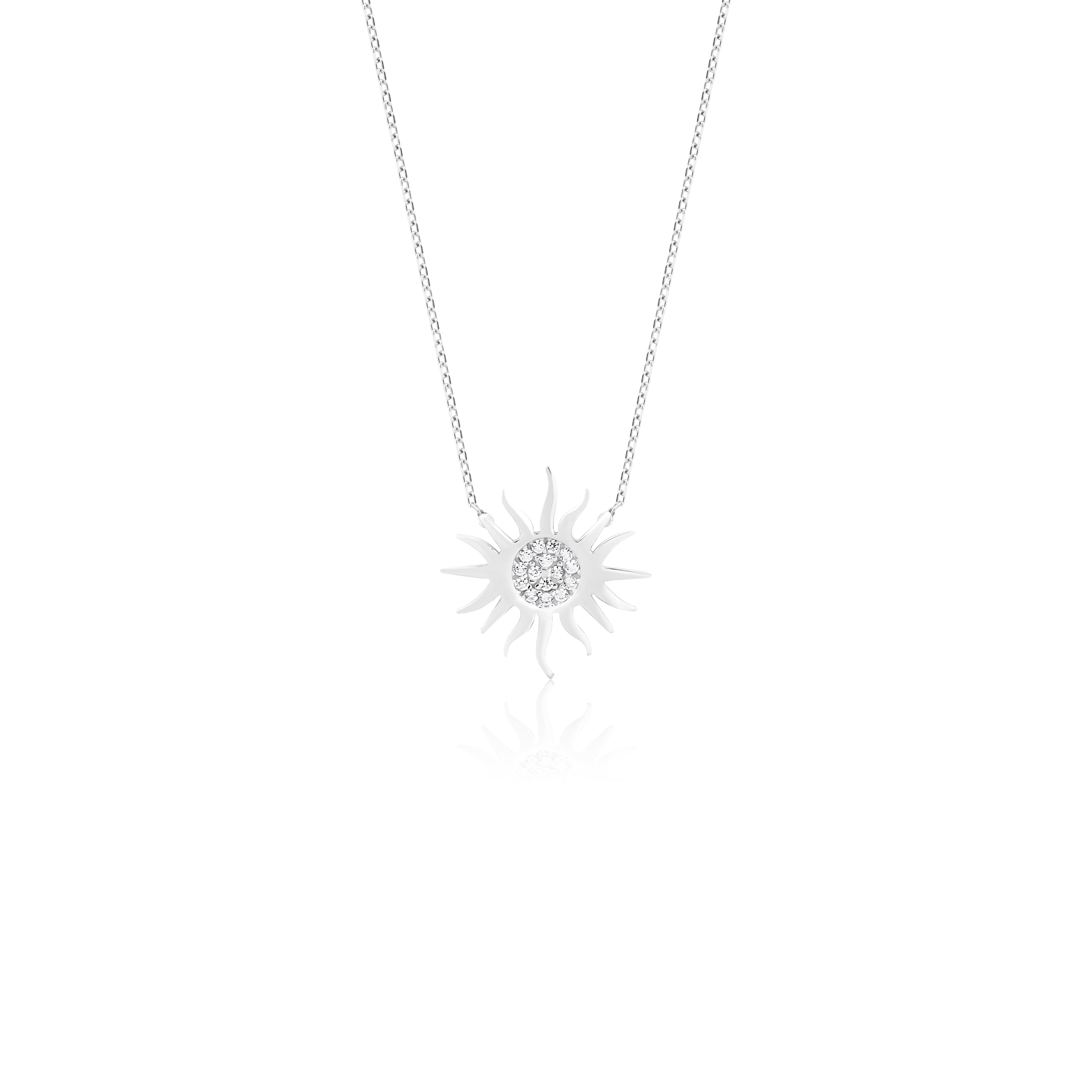 eJOYA Gümüş Gün Işığı Kolye 114512