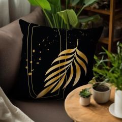 eJOYA Yaprak Tasarımlı 4'lü Yastık İçi Ve Kırlent Kılıfı 45cm 113807