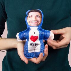 eJOYA  MiniBiz Seni Seviyorum Kişiye Özel Fotoğraflı İkili Yastık Seti 116251