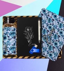 eJOYA Kişiye Özel Defter & Kalem & Matara & Mouse Pad & USB Bellek Hediye Kutusu 112965