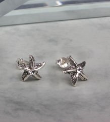 eJOYA Gümüş Otantik Deniz Yıldızı küpe 83988