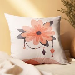 eJOYA Çiçek Tasarımlı 4'lü Yastık İçi Ve Kırlent Kılıfı 45cm 113812