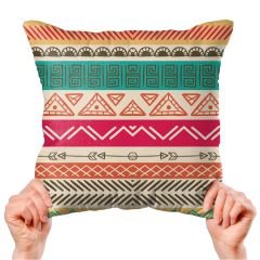 eJOYA Etnik Tasarımlı 4'lü Yastık İçi Ve Kırlent Kılıfı 45cm 113813