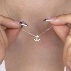 eJOYA Gümüş Çapa Kolye 114519