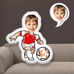 eJOYA Kişiye Özel Fotoğraflı Futbolcu Yastık 115503