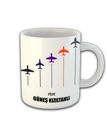 eJOYA Kişiye Özel Pilot Temalı Kupa Bardak 81476