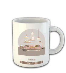 eJOYA Kişiye Özel İç Mimar Temalı Kupa Bardak 81478