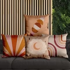 eJOYA Modern Tasarımlı 4'lü Yastık İçi Ve Kırlent Kılıfı 45cm 113818