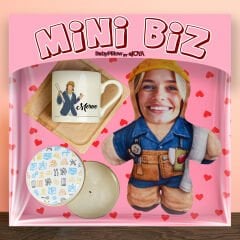 eJOYA  MiniBiz Kişiye Özel Fotoğraflı Mühendis Kadın Temalı Hediye Kutusu 116265