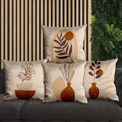eJOYA Modern Tasarımlı 4'lü Yastık İçi Ve Kırlent Kılıfı 45cm 113825