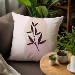 eJOYA Yaprak Tasarımlı 4'lü Yastık İçi Ve Kırlent Kılıfı 45cm 113826