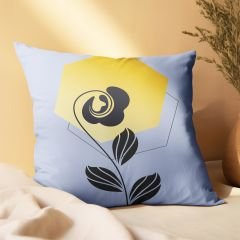 eJOYA Çiçek Tasarımlı 4'lü Yastık İçi Ve Kırlent Kılıfı 45cm 113830