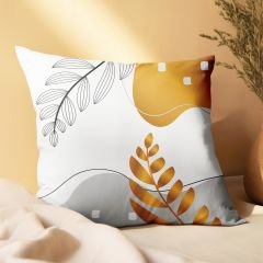 eJOYA Çiçek Tasarımlı 4'lü Yastık İçi Ve Kırlent Kılıfı 45cm 113831