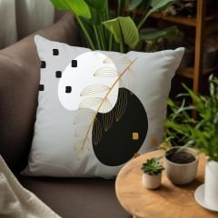 eJOYA Çiçek Tasarımlı 4'lü Yastık İçi Ve Kırlent Kılıfı 45cm 113831