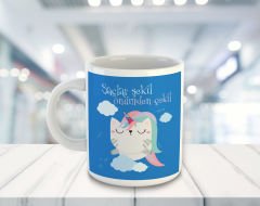eJOYA Saçlar Şekil Önümden Çekil Temalı Kupa Bardak 81527
